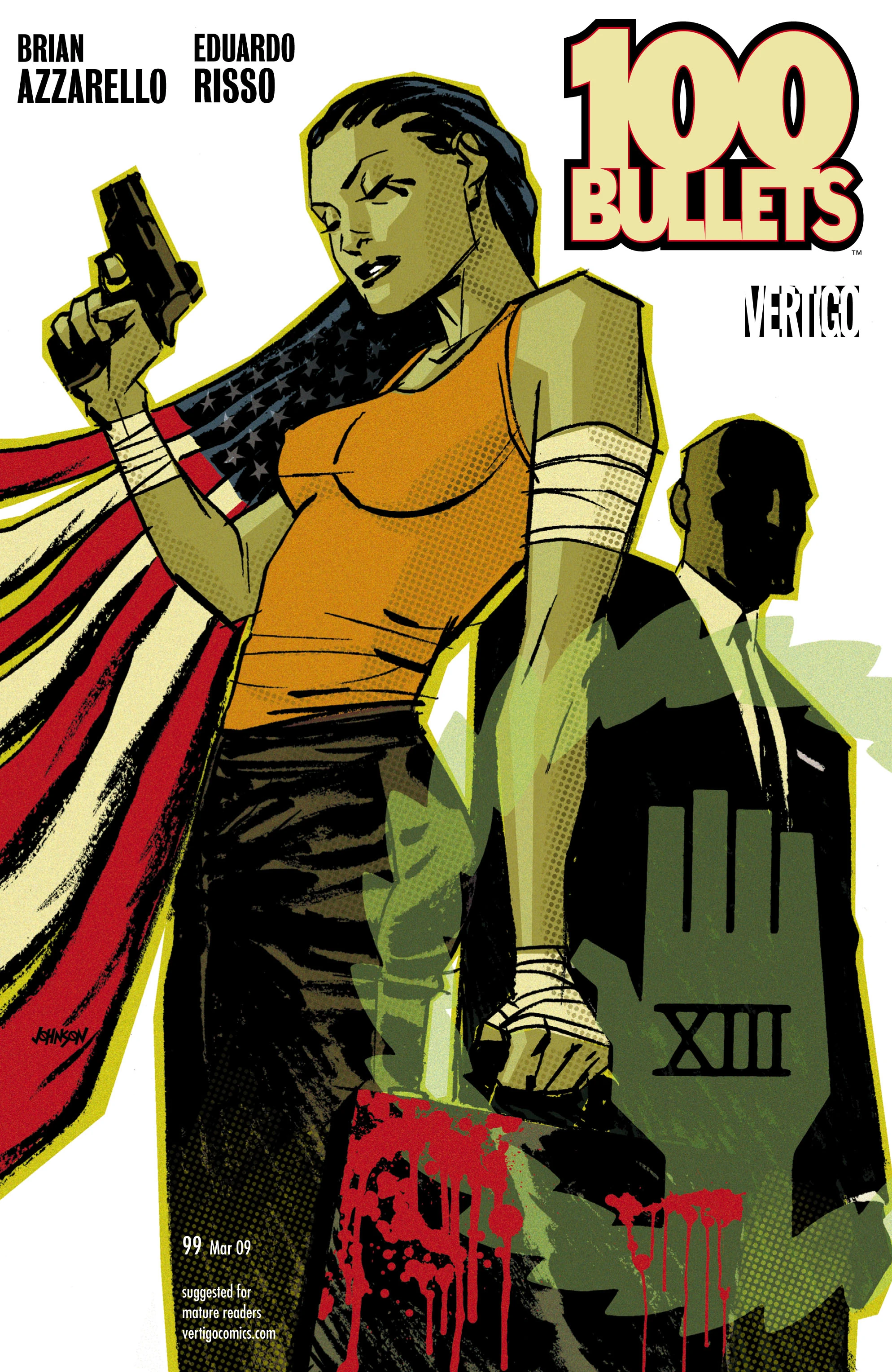 100 Bullets #99 (DC, 2009 — Cover A) cover